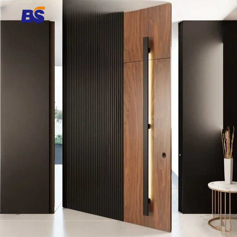 Premium Elegant Wood Slab Door Collection for Entryway and Interior Premium Slab Door Collection